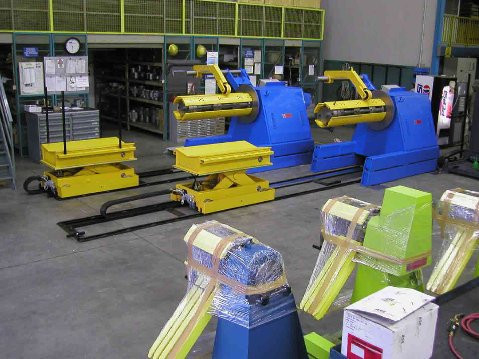 5 Ton Automatic Decoiler For Steel rolt Hydraulisch