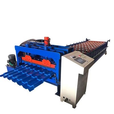 Het gegalvaniseerde Broodje die van het Staalplatendak Machine Geautomatiseerde Productielijnen vormen