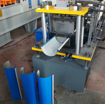 Half Rond de Dakgootbroodje die van het Waterstaal PPGI Machine Automatische Naadloos vormen