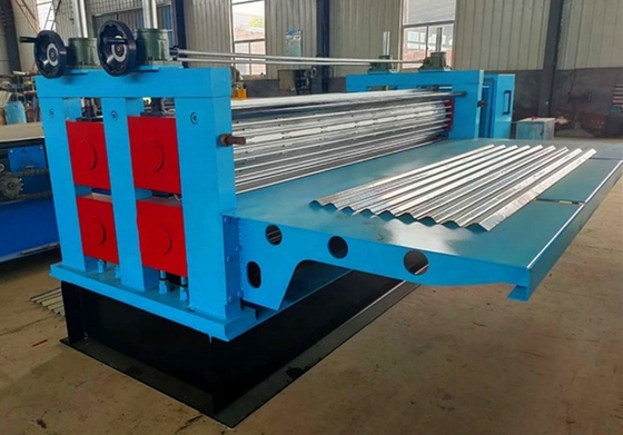 Ijzerblad 0.140.3mm Dakbroodje die Machinevat Corrugator vormen
