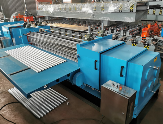 0.120.2mm Vat plooide Broodje Vormt Machine voor Dun Gegalvaniseerd Materiaal