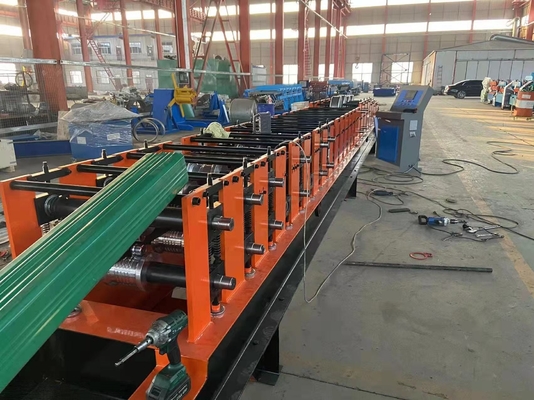 Koud Metaal die 0.3mm Downspout Broodje vormen die Machine vormen
