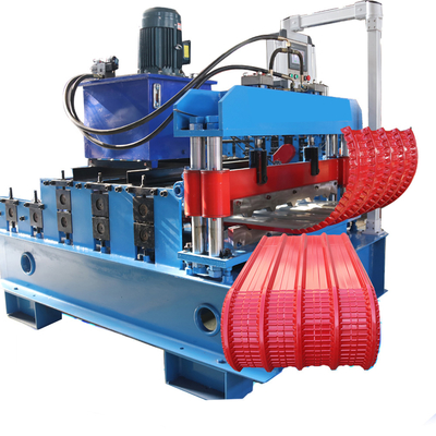 Het hydraulische Plooiende Blad die van het het Staaldak van Kleurengl Machine het Buigen Verticaal maken