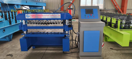 Dakwerk Verglaasd Dubbel de Laagbroodje die van Tegelppgi Machineplc Controle vormen