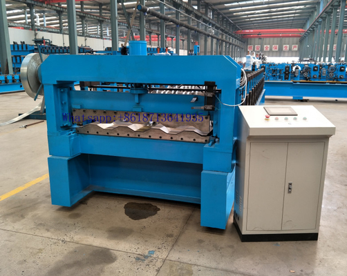 Volledig Automatische de Machine van de containerraad 15m/Min Wall Panel Roll Forming