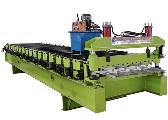 De Tegel Trapezoïdaal Broodje die van het metaaldak Machine 5.5kw vormen