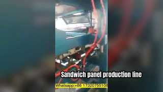 Productielijn voor sandwichpanelen
